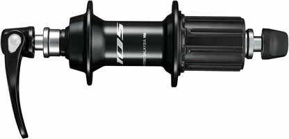 DT Swiss R460 700c rim with Shimano 105 R7000 hubs. For rim brakes & quick release