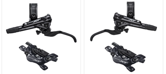 Shimano XT 4 Piston Brake Set - Front & Rear