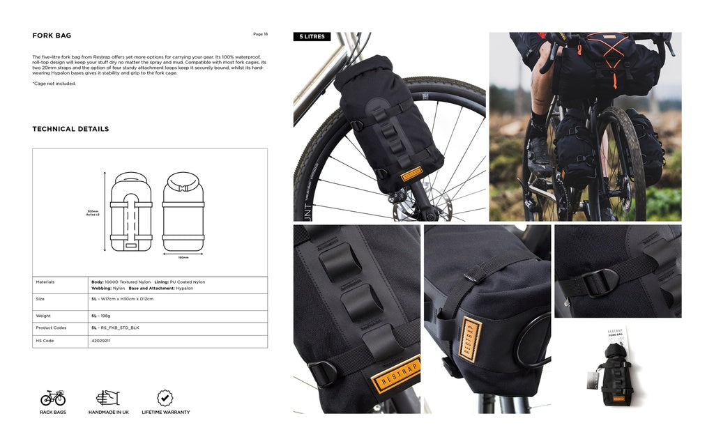 Restrap Fork Bag (5l)