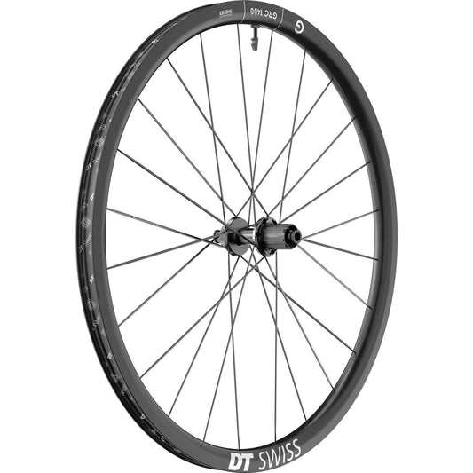 DT Swiss GRC 1400 Spline Disc Brake Wheelset. Carbon Clincher 30x24mm
