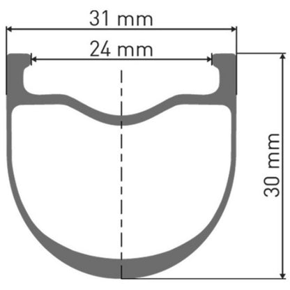 DT Swiss GRC 1400 Spline Disc Brake Wheelset. Carbon Clincher 30x24mm