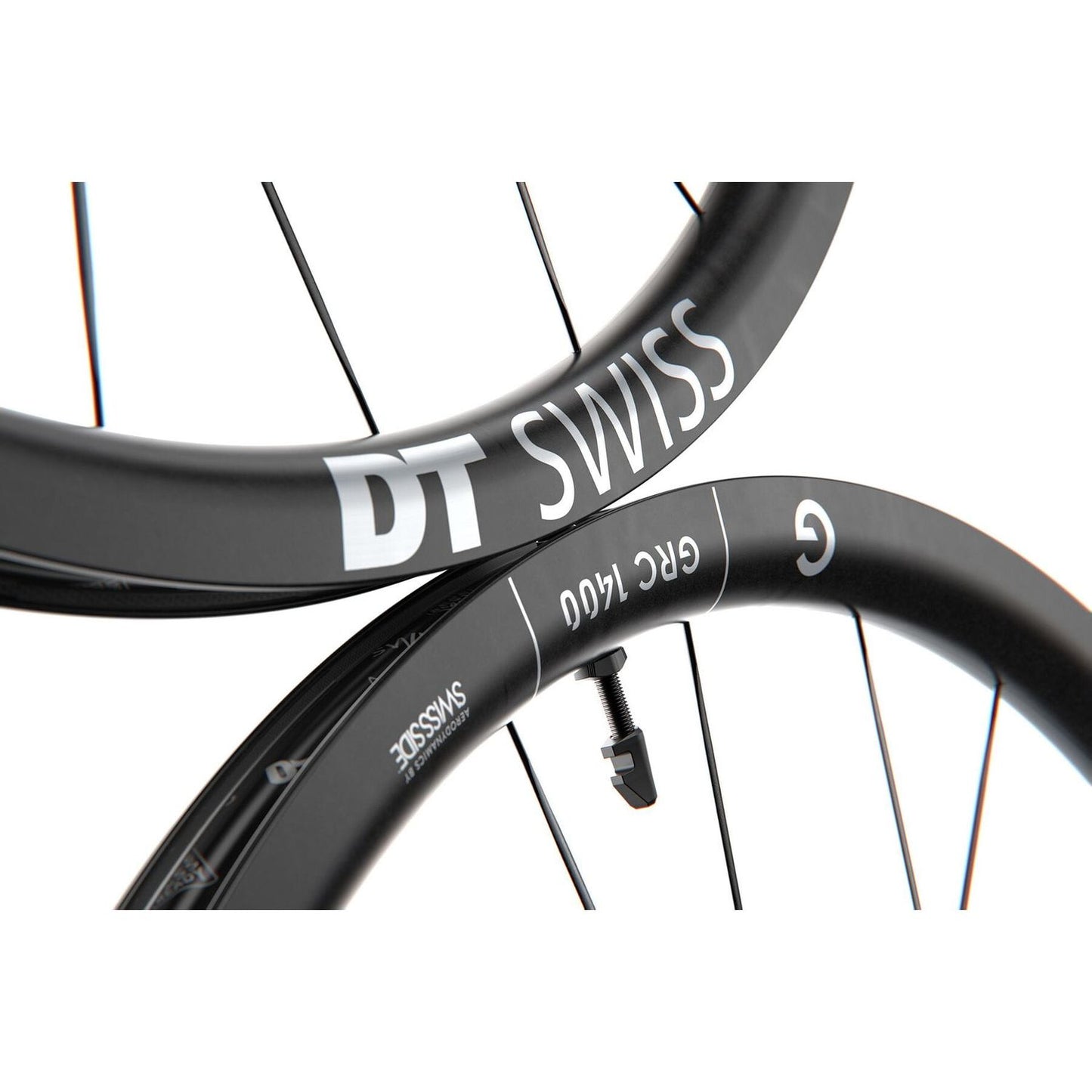 DT Swiss GRC 1400 Spline Disc Brake Wheelset. Carbon Clincher 30x24mm