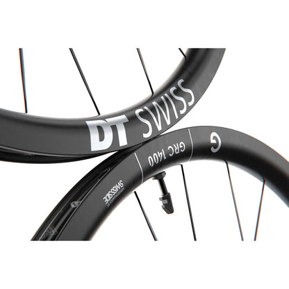 DT Swiss GRC 1400 Spline Disc Brake Wheelset. Carbon Clincher 30x24mm