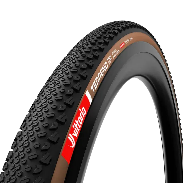 Vittoria Terreno T50 Mixed 700x40c Gravel Endurance Brown Black G2.0 Tubeless Ready Tyre
