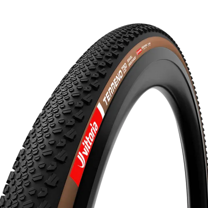Vittoria Terreno T50 Mixed 700x40c Gravel Endurance Brown Black G2.0 Tubeless Ready Tyre