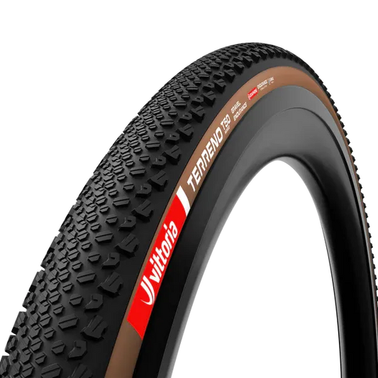 Vittoria Terreno T50 Mixed 700x40c Gravel Endurance Brown Black G2.0 Tubeless Ready Tyre