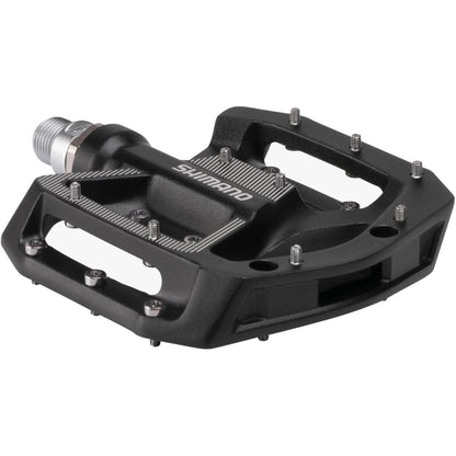 Shimano MTB / Gravel Flat Pedals, Black. PD-GR500